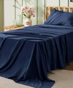 Juego de sábanas individuales extra largas Bedsure para