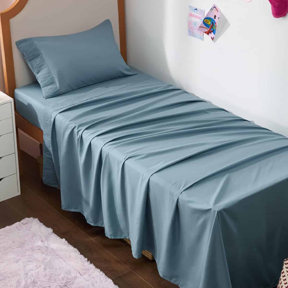 Juego de Sábanas Twin XL Bedsure para Dormitorio - 3 Piezas