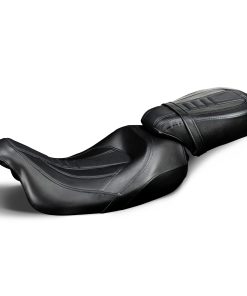 Asiento de pasajero para motocicleta de perfil bajo para