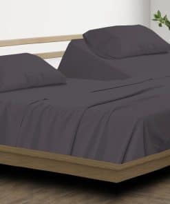 Juegos de Sábanas Silentnight Split Head -Gris Oscuro