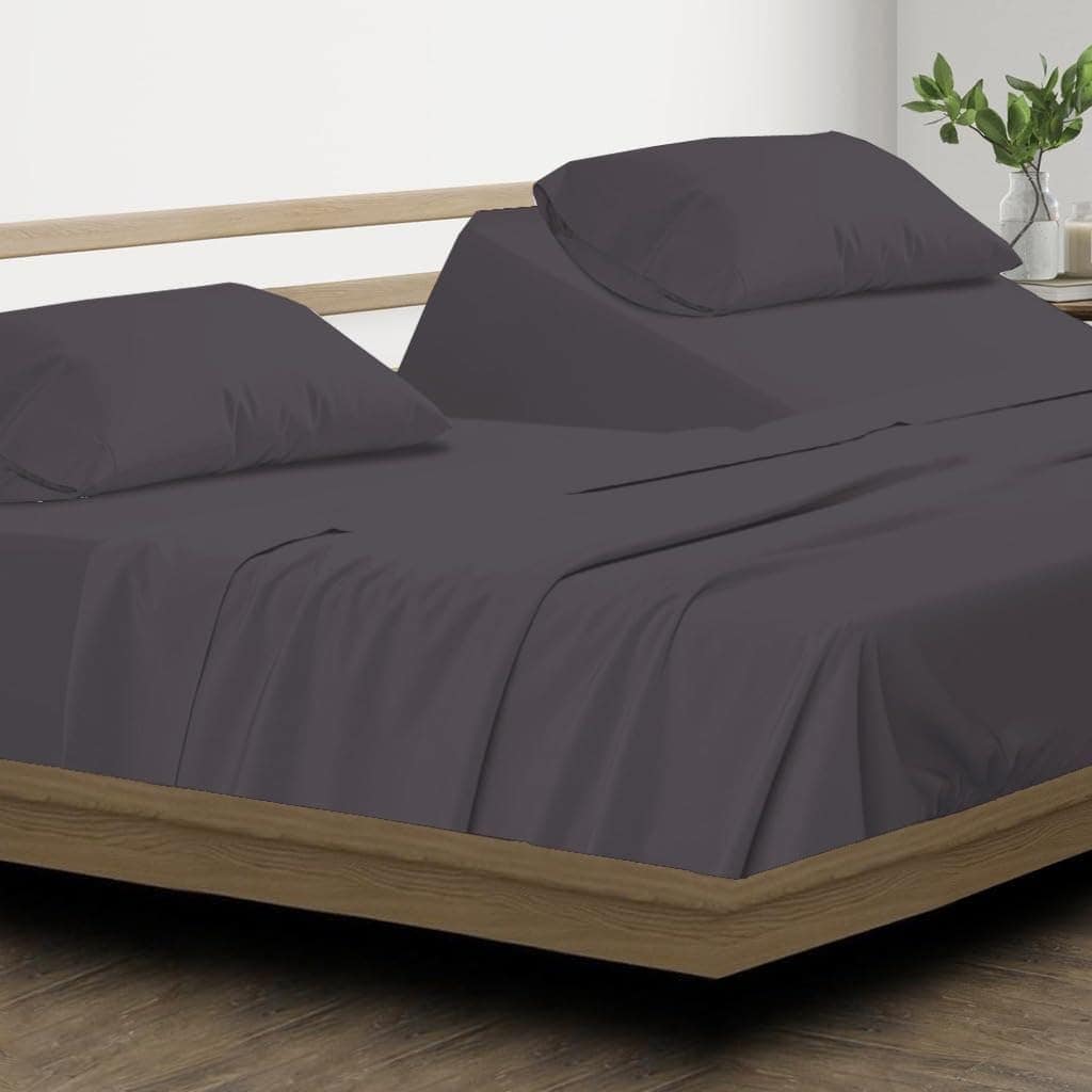 Juegos de Sábanas Silentnight Split Head -Gris Oscuro