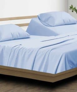 Juegos de sábanas Silentnight Split Head -Azul Claro