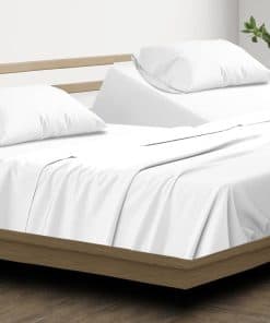 Juegos de sábanas Silentnight Split Head -Blanco