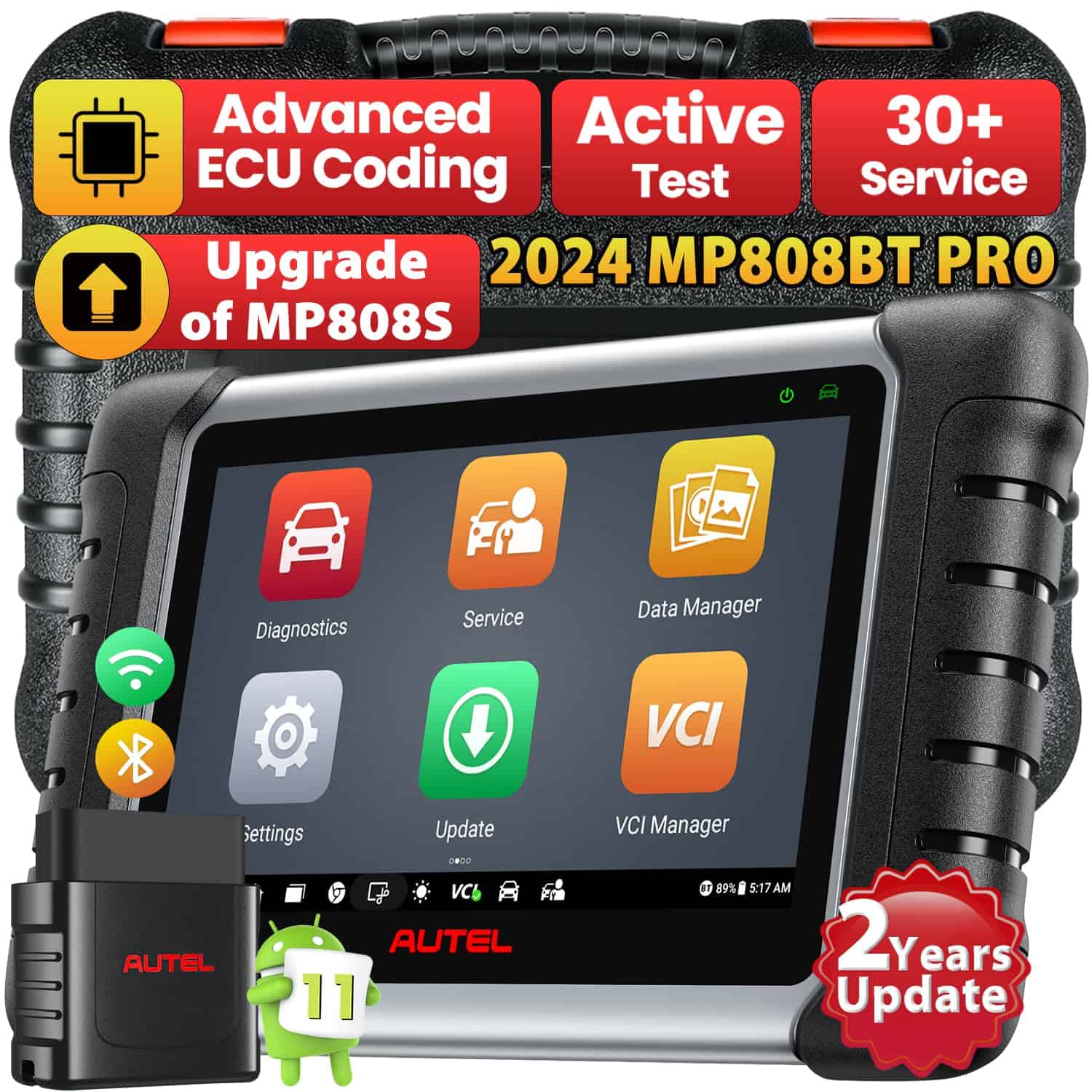 Autel MaxiPRO MP808BT PRO, 2024 Último con Actualización de