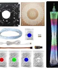 Kit Electrónico DIY iCubeSmart Led Canton Tower, Modelo de