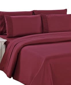 Juego de Funda de Edredón Ultra Suave y Sedosa de Bambú con