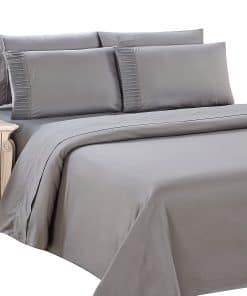 Juego de Funda de Edredón Ultra Suave Sedoso con Cremallera