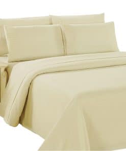 Juego de Funda Nórdica Ultra Suave y Sedoso de Bambú Sólido