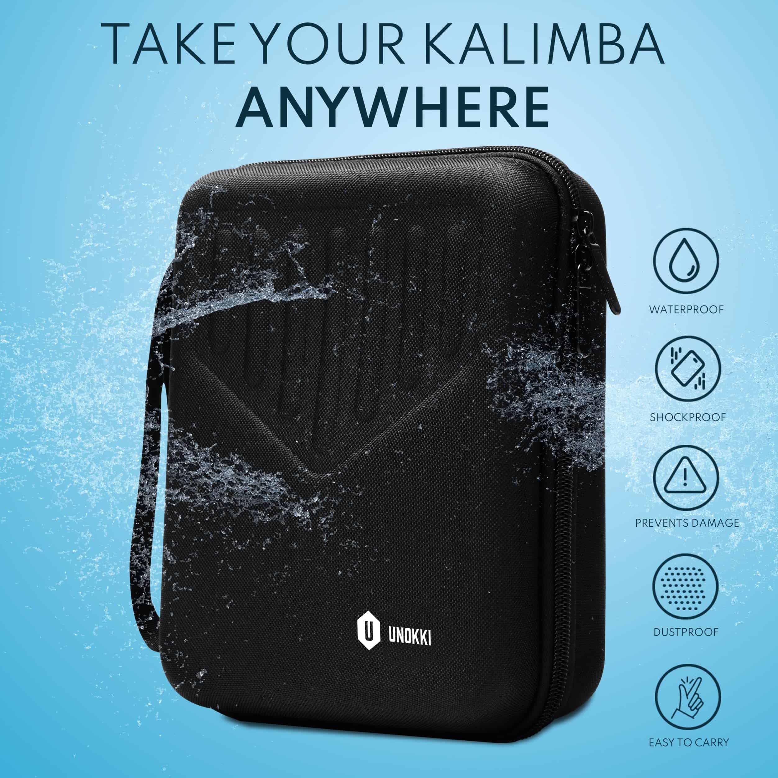 Kalimba UNOKKI de 17 Teclas | Piano de Pulgar de Madera de - Imagen 4