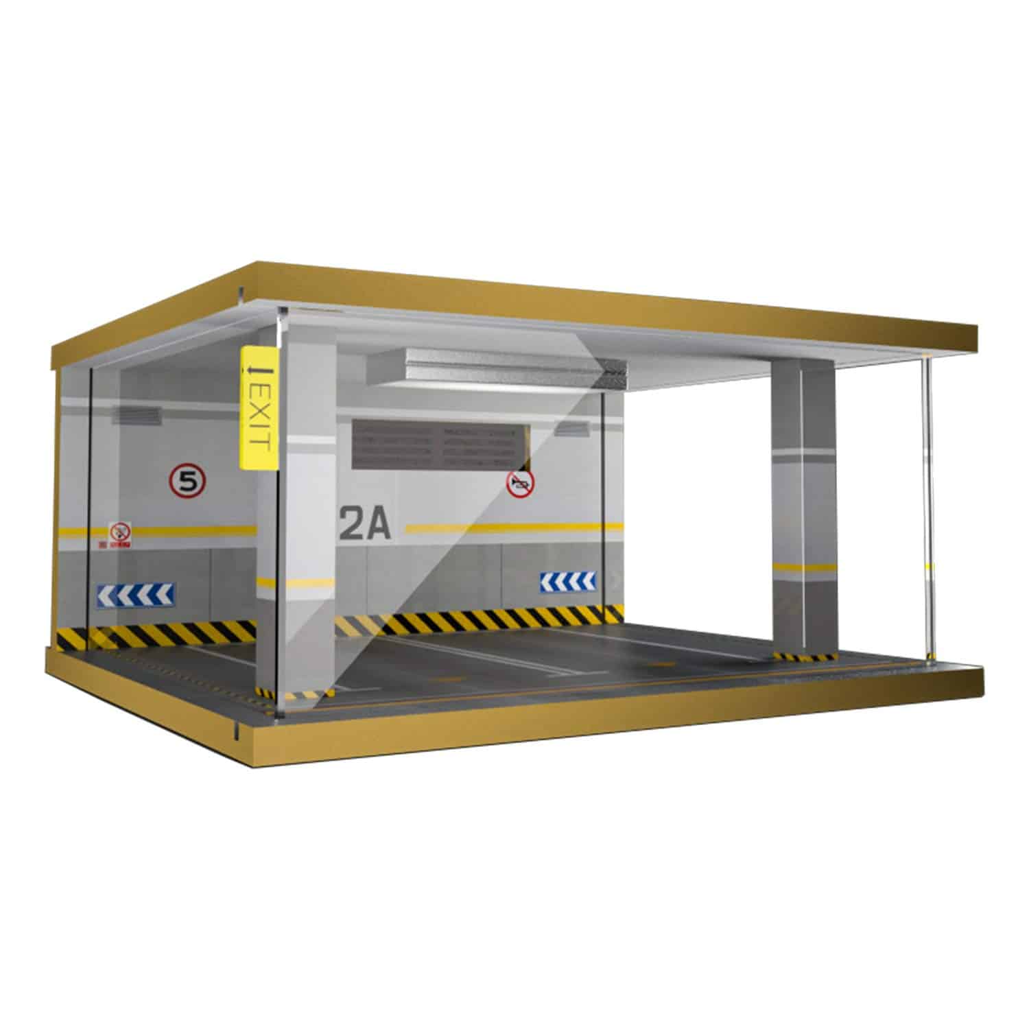 Vitrina para Autos a Escala 1:24 con Acrílico Transparente - Imagen 3