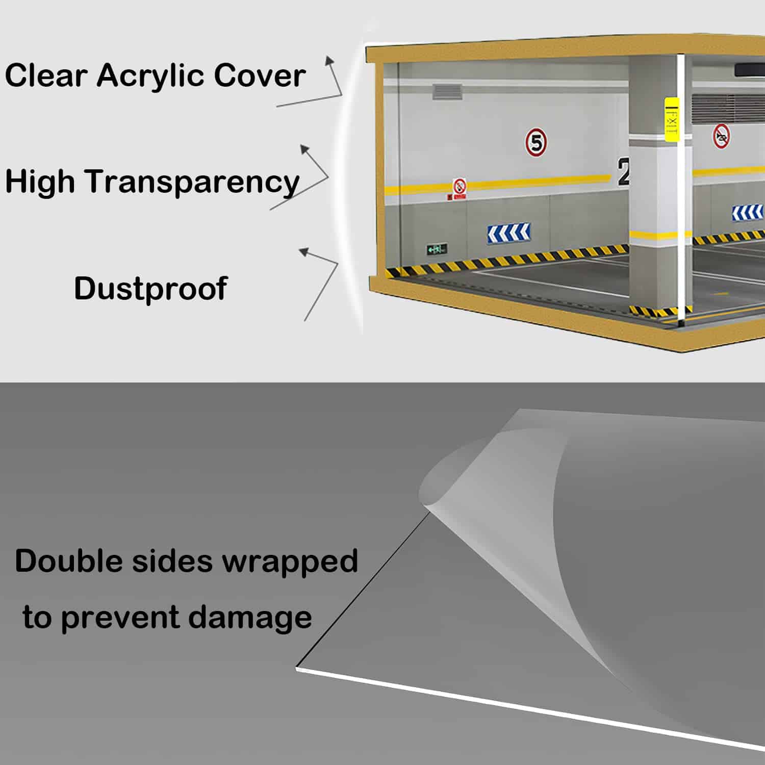 Vitrina para Autos a Escala 1:24 con Acrílico Transparente - Imagen 6