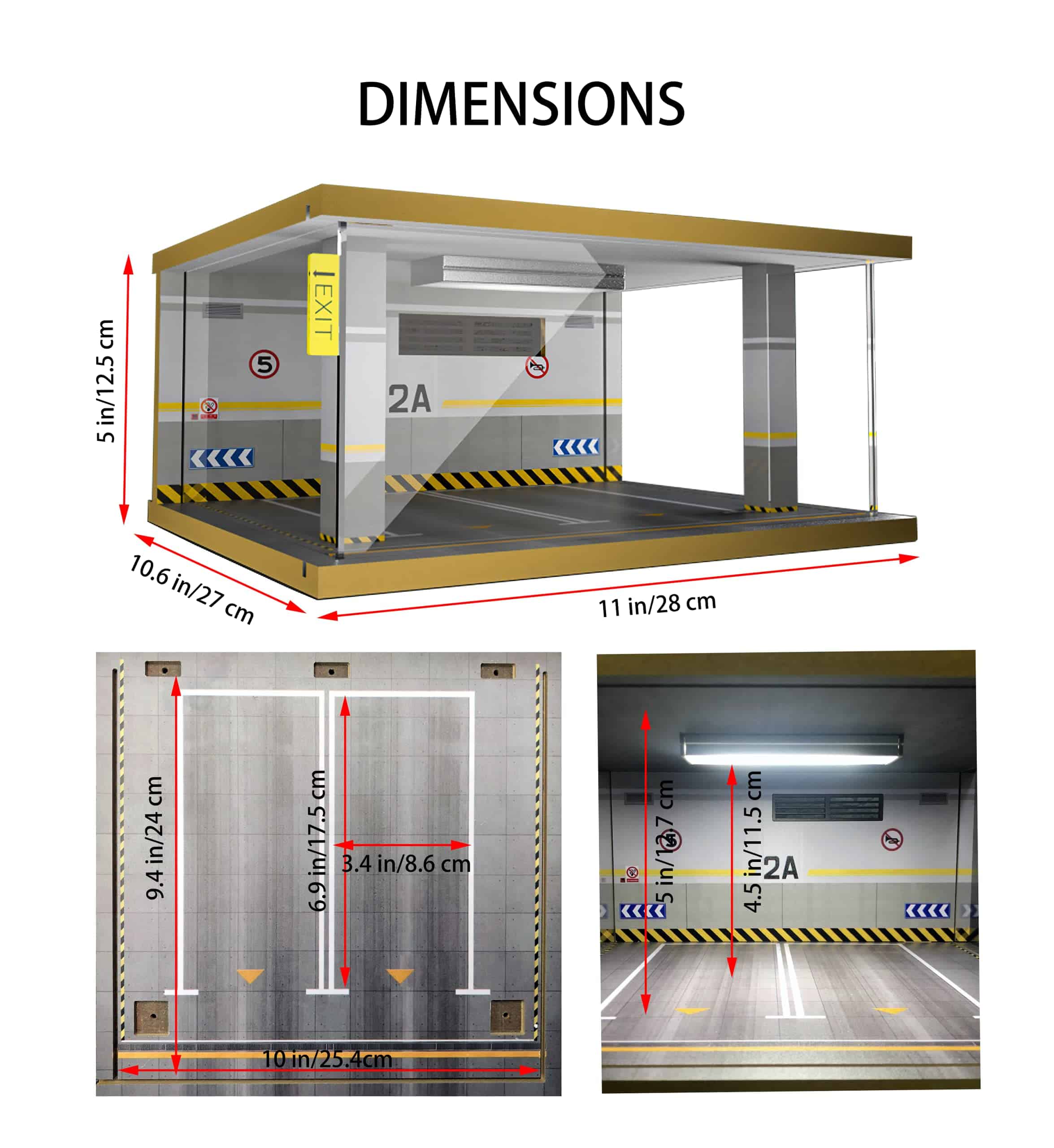 Vitrina para Autos a Escala 1:24 con Acrílico Transparente - Imagen 4