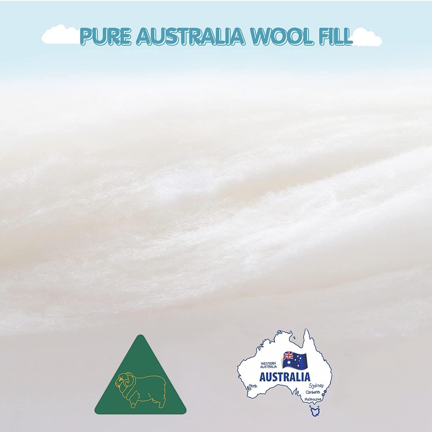 Edredón de Lana de Lujo Todo Temporada Queen Size YOUR MOON - Imagen 5