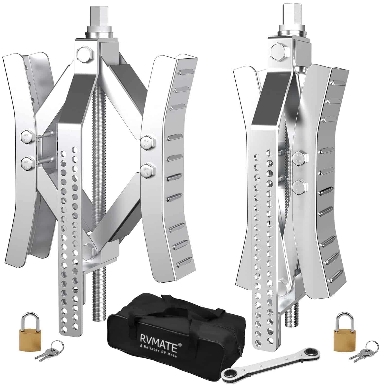 Bloqueador Estabilizador de Rueda Metálico RVMATE para - Imagen 3