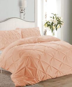Juego de Edredón Plisado con Puntadas - Tamaño Oversized