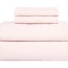 Juego de sábanas Bokser Home King Percale Rosa Arena Talla