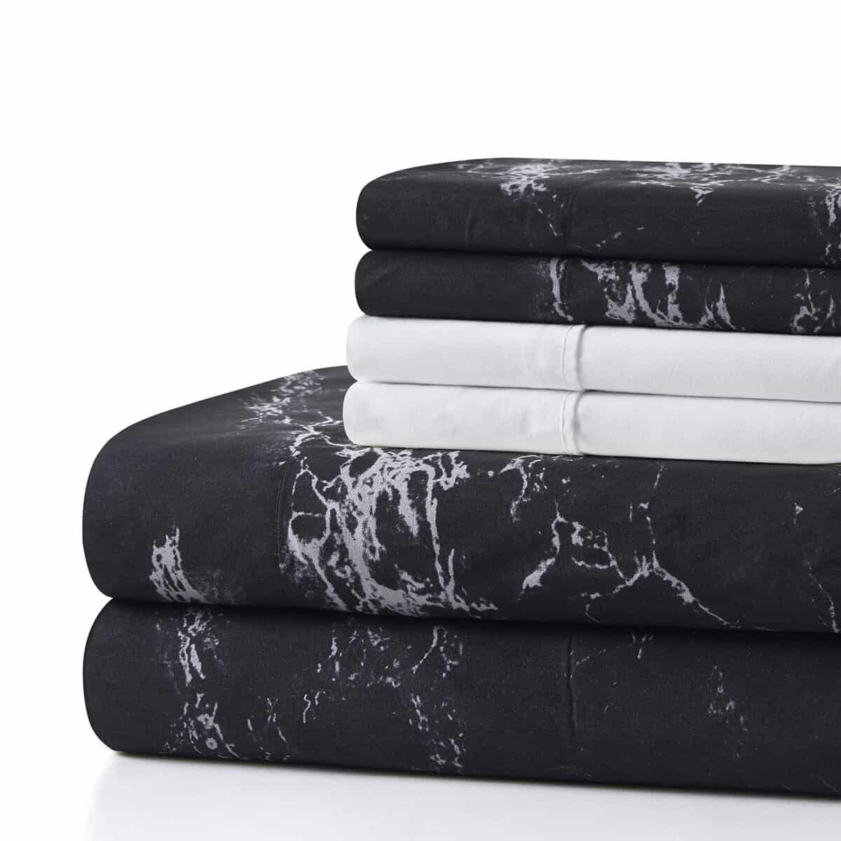 Juego de Sábanas de 6 Piezas Ultra Suave y Seda Marina - Imagen 4