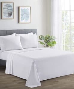 Juego de Sábanas de Rayón de Bambú Ultra Suaves y Sedosas