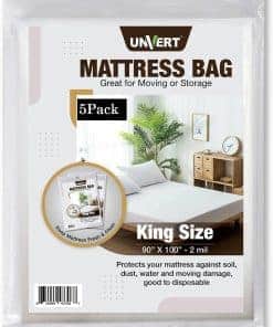 Bolsas para colchón King Heavy Duty de 2 mil - 90" x 100" -