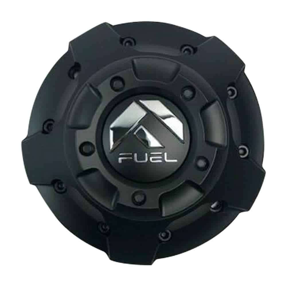 Tapa central Fuel Wheels 1003-81MBR Negro Mate con remaches
