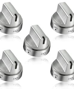 5 Pack Perillas de Estufa de Acero Inoxidable WB03x24818