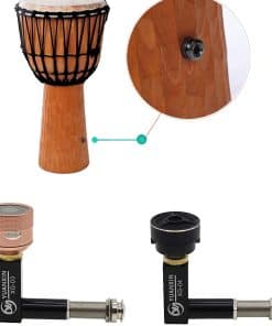 Captador de Tambor Africano con Micrófono Pick Up Djembe