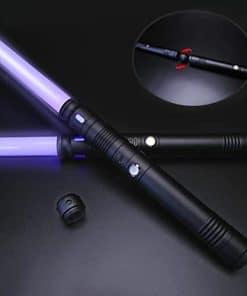 Lukidy 2Pack Sable de Luz con Empuñadura de Metal 12