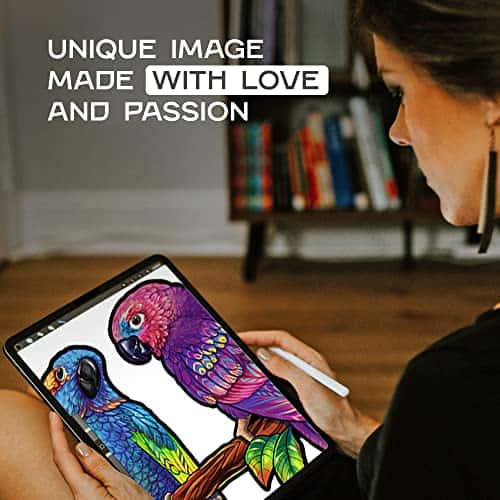 Rompecabezas de madera original UNIDRAGON - Loros - Imagen 11