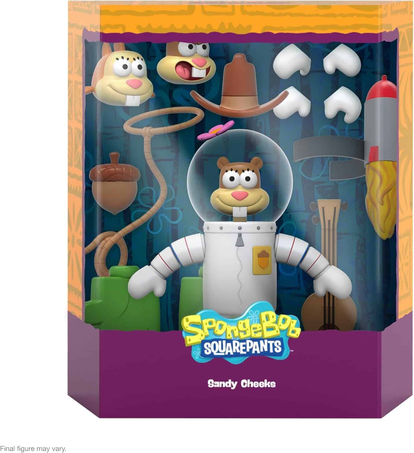 Super7 ULTIMATES! Figura de Acción de Spongebob Squarepants