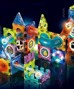 Bloques de Construcción de Azulejos Magnéticos para Niños