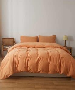 Juego de Funda Nórdica Queen BFS HOME de Lino y Algodón,