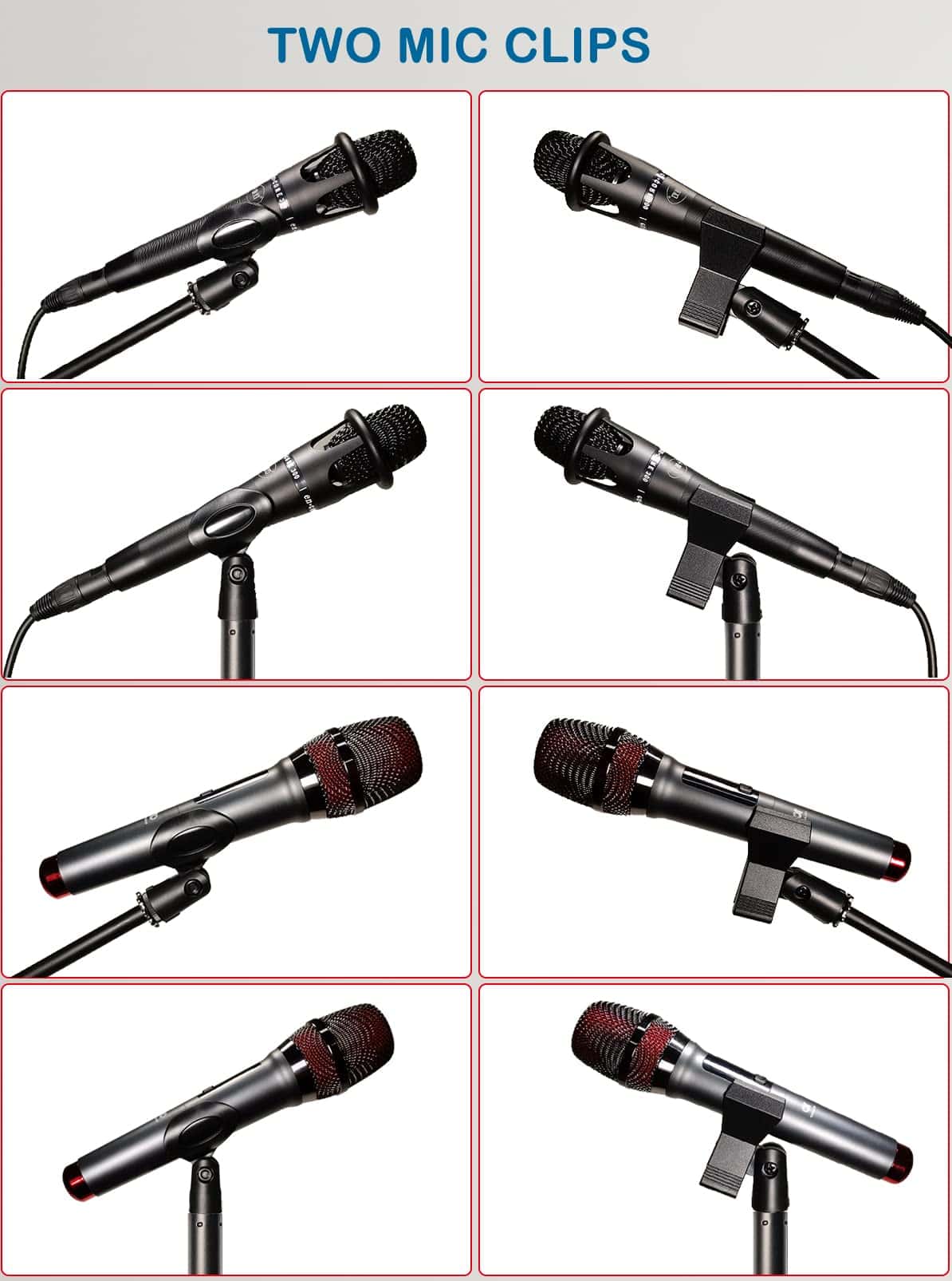 Soporte de Micrófono con Base Redonda Ponderada - Imagen 6