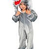 Disfraz de lobo de Halloween para niños y niñas - Talla