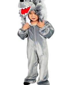 Disfraz de lobo de fantasía para Halloween - para niño-s,