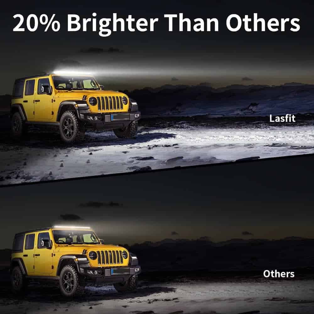 Barra de luces LED de 42 pulgadas LASFIT, Barra de luz - Imagen 4