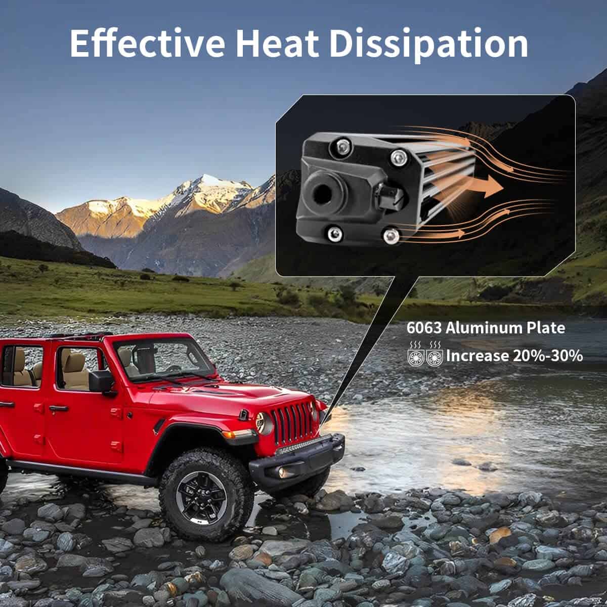 Barra de luz LED LASFIT de 32 pulgadas, Barra de luz de - Imagen 4