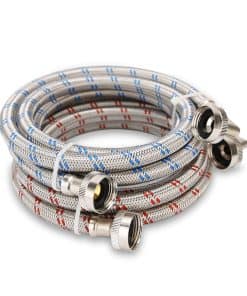Mangueras de lavadora de acero inoxidable premium Roastove