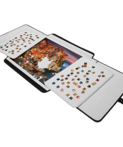 Estuche de almacenamiento portátil Tradeopia Black para