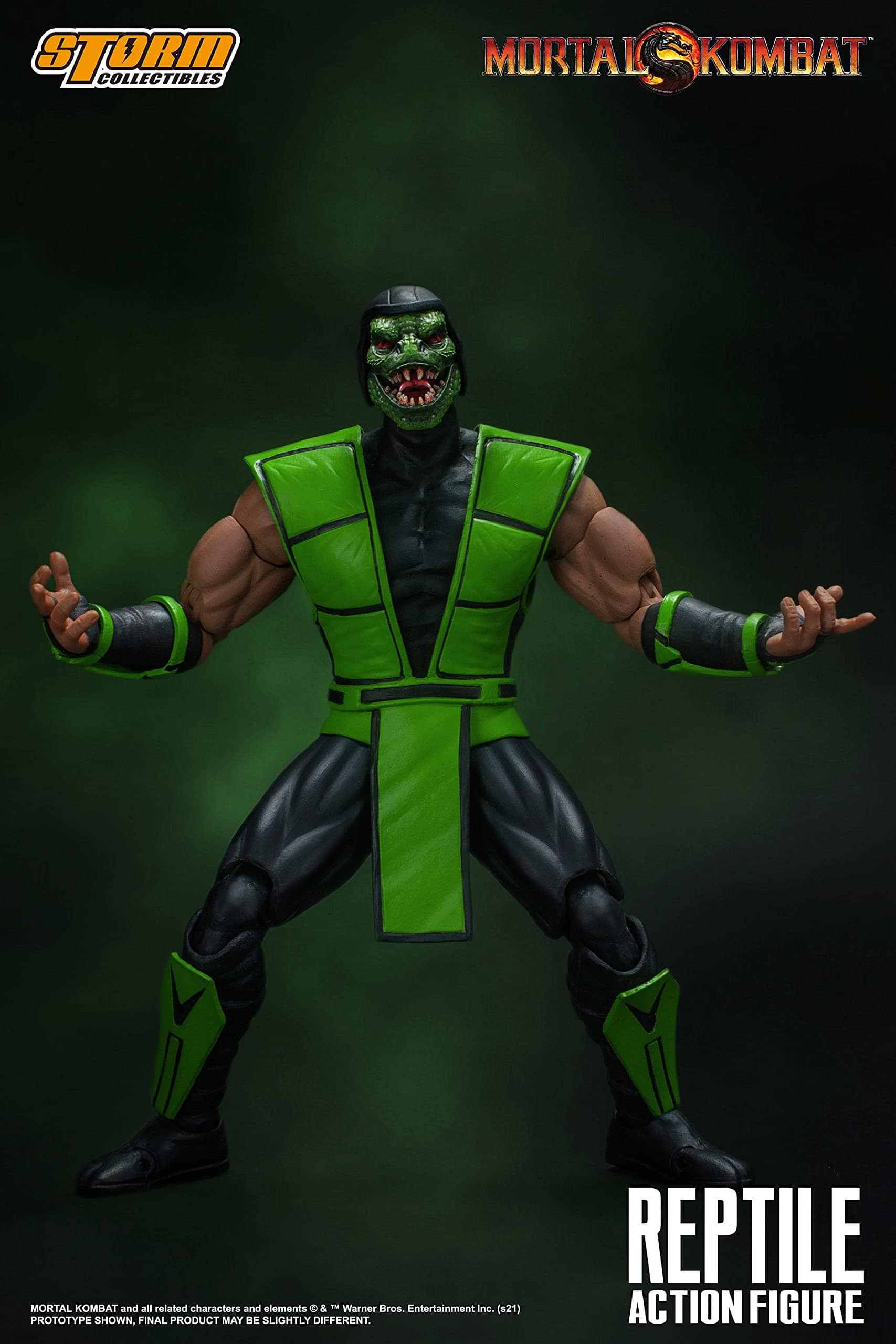 Storm Collectibles - Mortal Kombat - Reptil, Figura de - Imagen 5