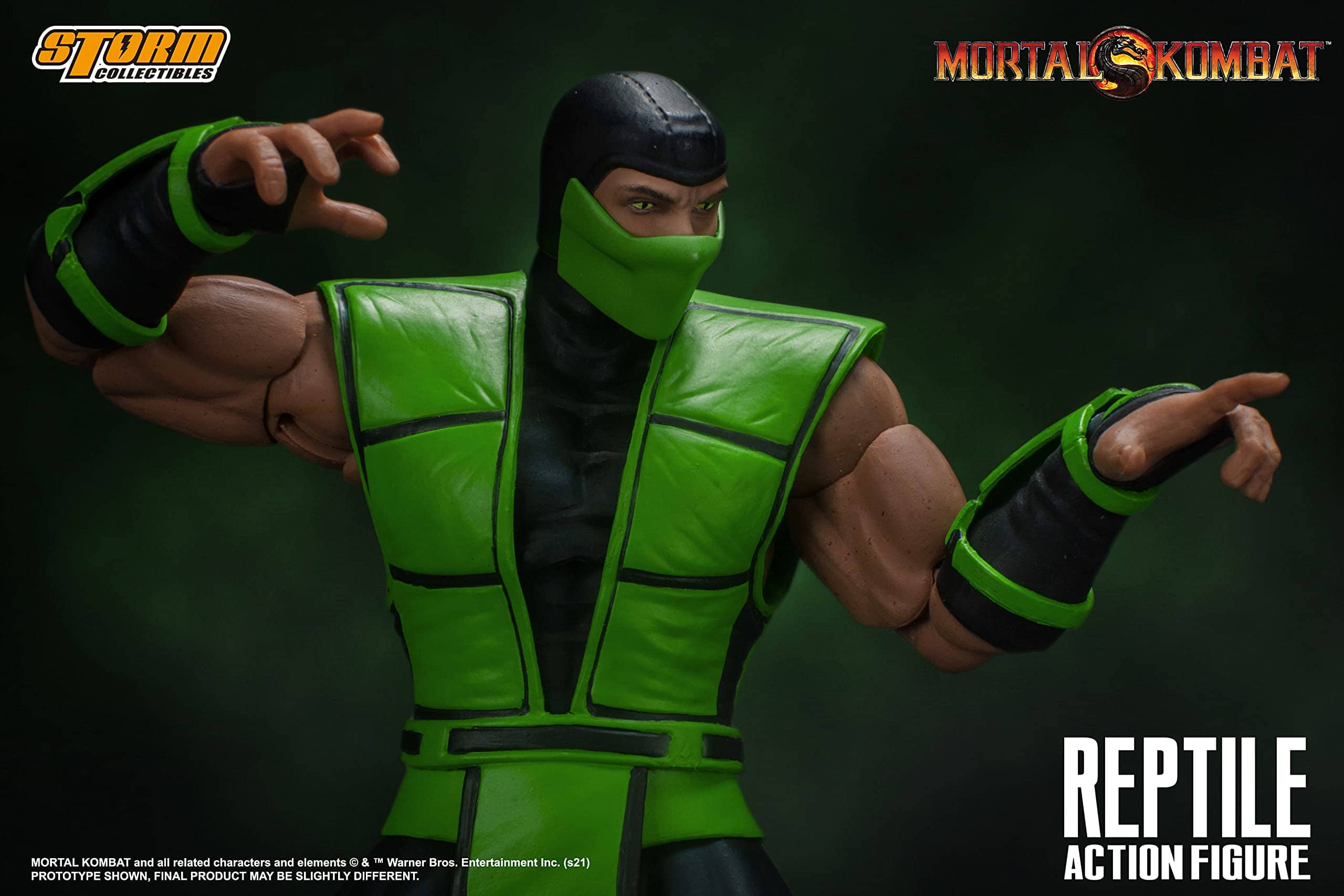 Storm Collectibles - Mortal Kombat - Reptil, Figura de - Imagen 3