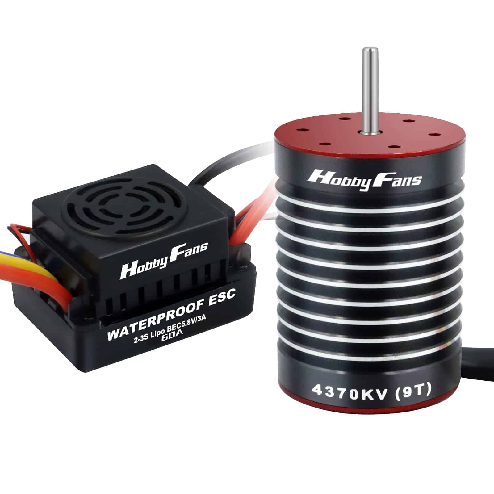 Motor Brushless Hobby Fans a Prueba de Agua F540 9T 4370KV