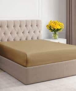 Sábana bajera de algodón de 400 hilos - Calidad de hotel