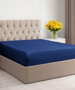 Sábana ajustable de algodón de 400 hilos Queen - Calidad de