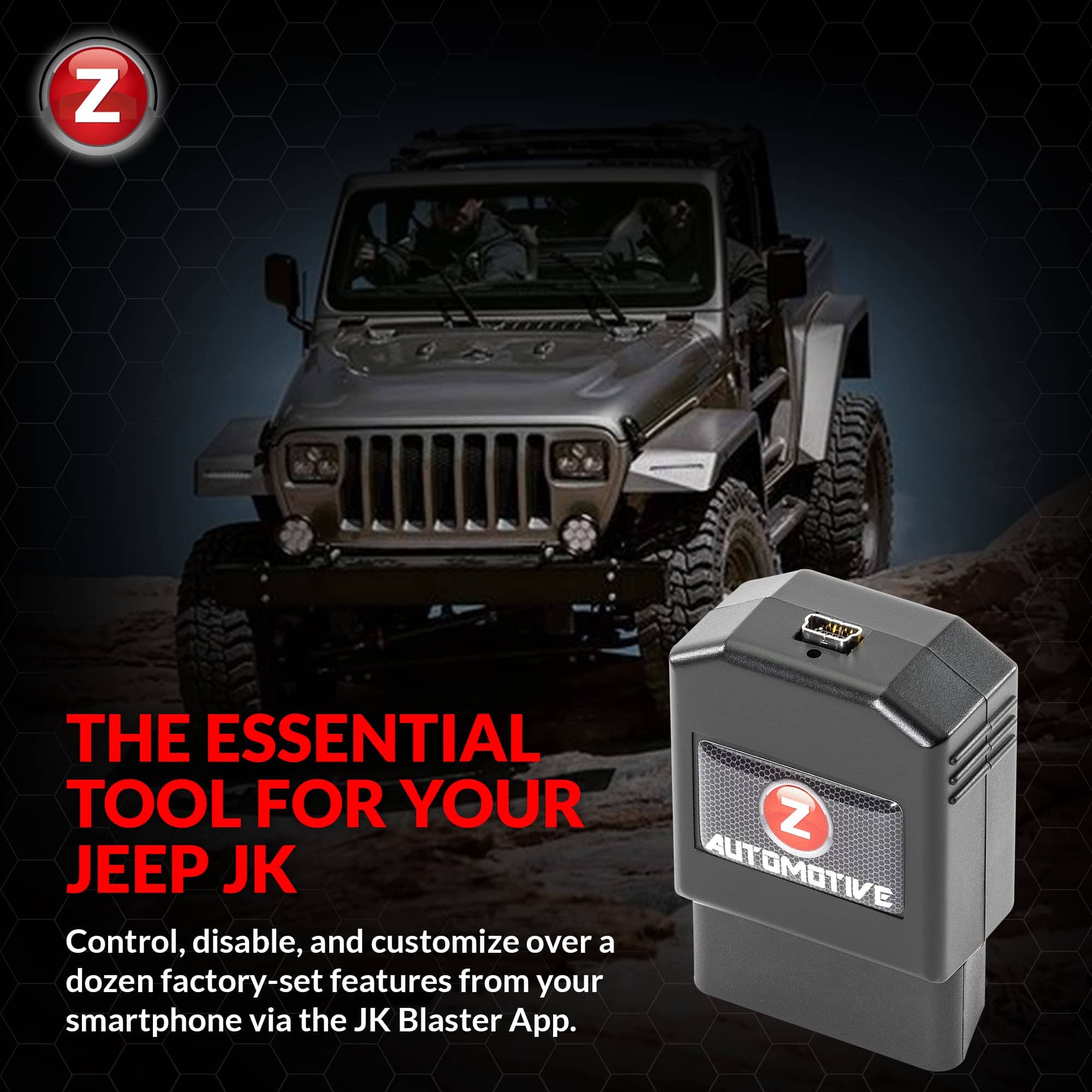 Programador Z Automotive JK Blaster - Compatible con Jeep - Imagen 3