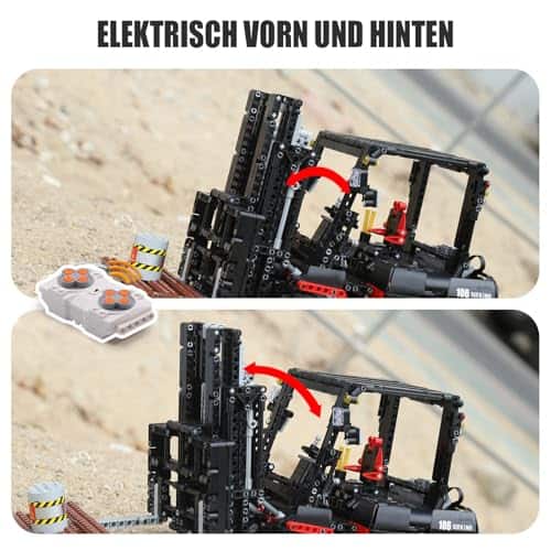 Kit de bloques de construcción Mould King 13106 Forklift - Imagen 4