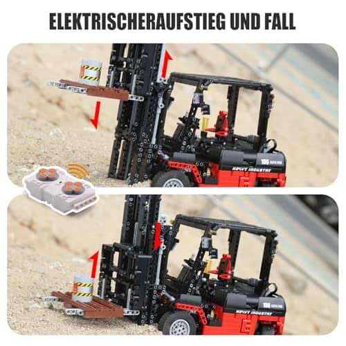 Kit de bloques de construcción Mould King 13106 Forklift - Imagen 3