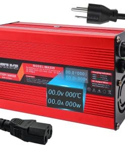 Cargador 72V 3A WAOUKS para Batería de Ácido de Plomo AGM
