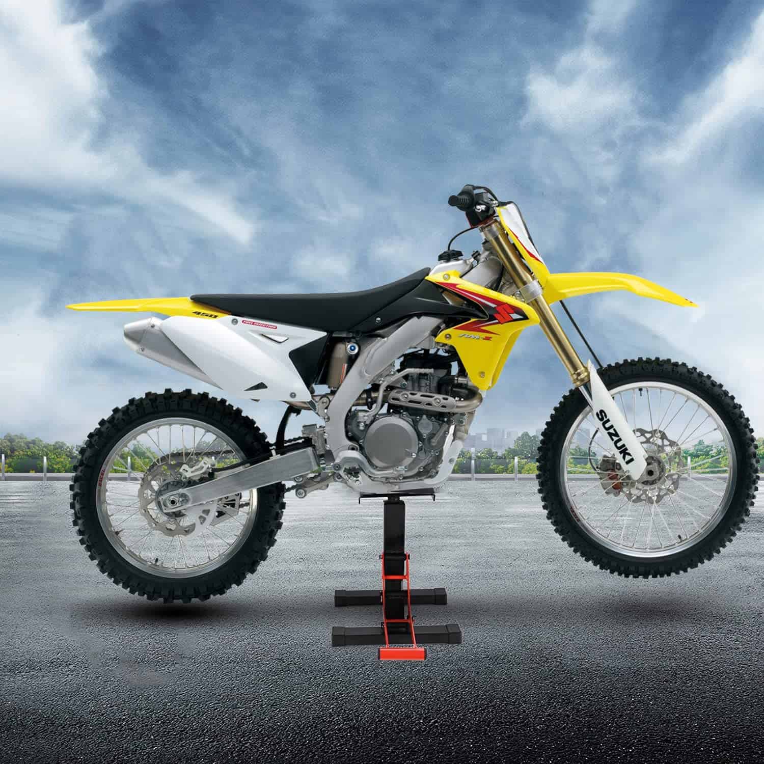 MOTOROFF Soporte de Elevación de Motocicleta de Doble - Imagen 8