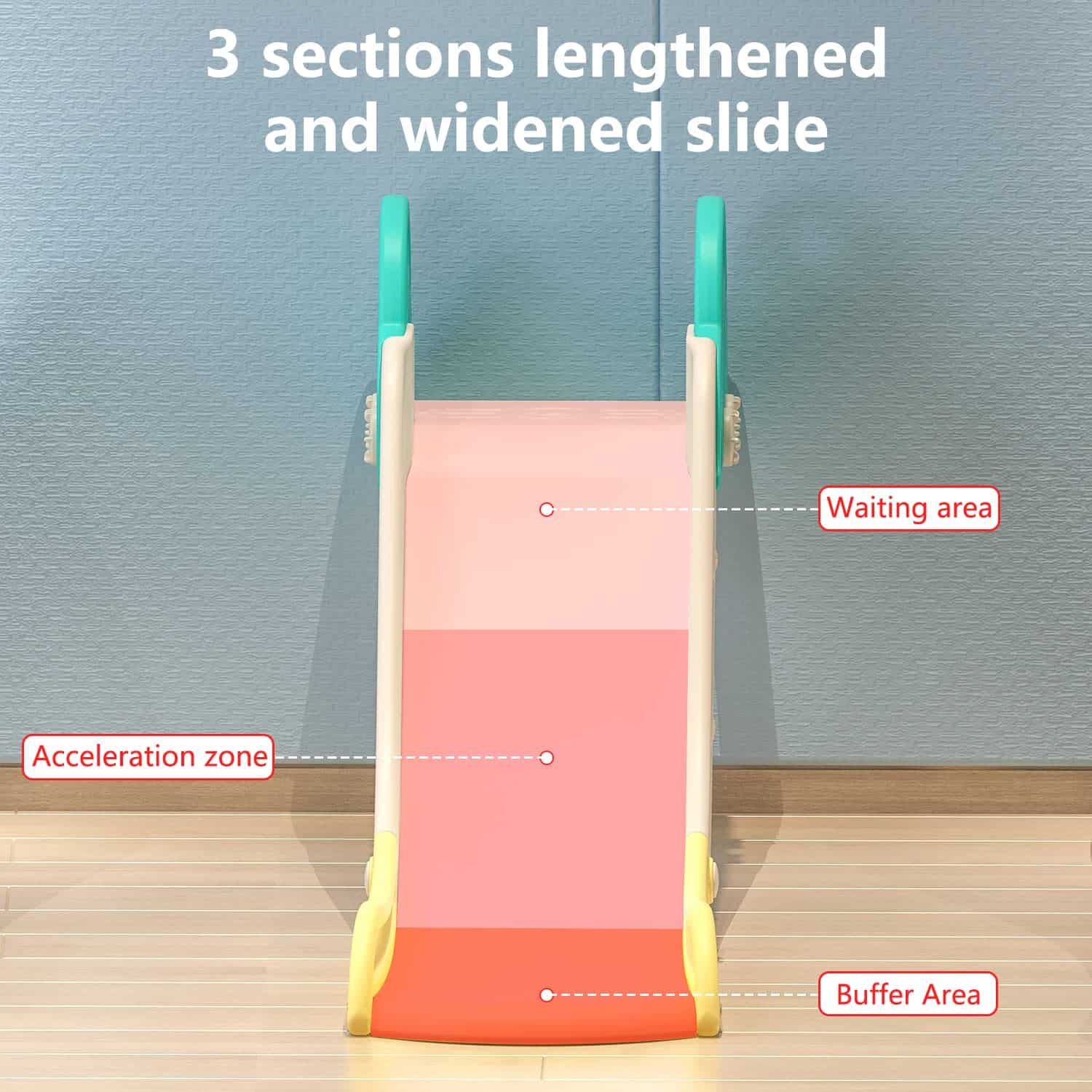 Resbaladilla para Niños que se Puede Usar con Camas, - Imagen 8