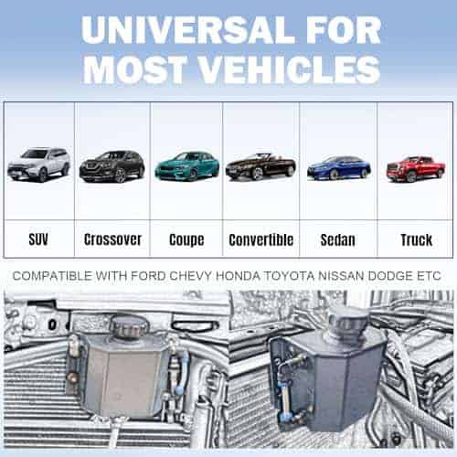 Depósito de expansión de refrigerante universal YIUIY de - Imagen 8